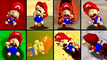 Tons of Baby Death Animations - Super Mario 64 PC Port