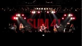 Sum 41 - It's What We're All About / Pain For Pleasure @ Live Music Hall, Cologne (23.07.12) HD