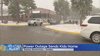 Power Outage Sends Students Home As In-Person School Begins In Golden