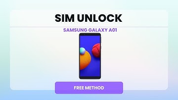 Unlock Samsung Galaxy A01
