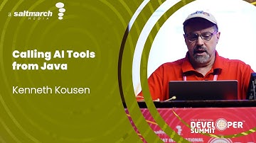 Calling AI Tools from Java by Kenneth Kousen