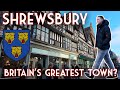 Is shrewsbury britains greatest town join me on a medieval street tour and an abbey visit to see