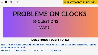 Problems on Clocks-Part 3/Reasoning Tricks-Aptitude questions/Clock Problems Tricks-Hour Hand Angle