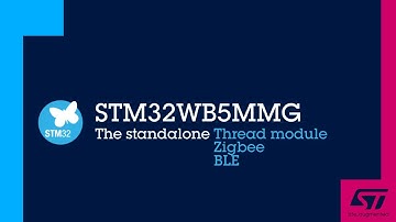 STM32WB5M wireless module for Bluetooth LE 5.2, Zigbee and Thread - everything inside