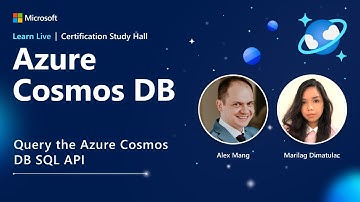 Learn Live - Query the Azure Cosmos DB SQL API