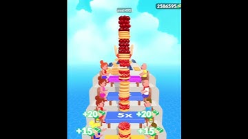 MAX LEVELS PANCAKES RUN 🥞🍀💕: All Levels Gameplay Walkthrough Android, iOS NEW UPDATE #gameplay