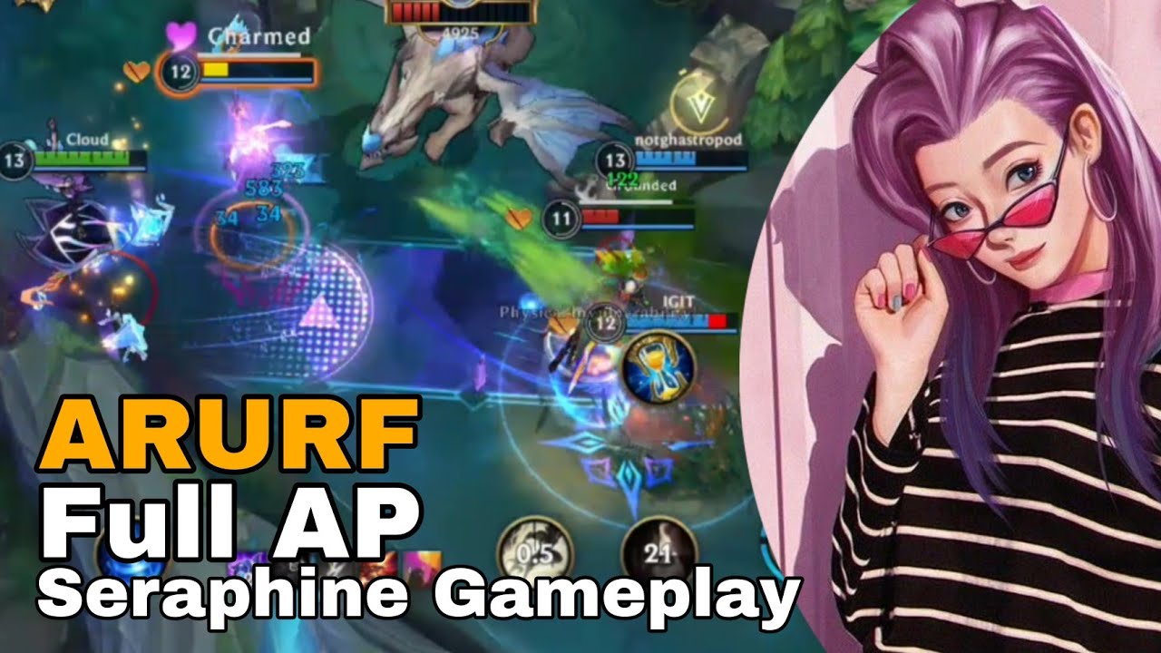 Wild Rift Arurf WILD RIFT - SERAPHINE GAMEPLAY FULL AP ARURF - YouTube