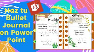 ✨ Crea tu Bullet Journal Digital en PowerPoint + PLANTILLA GRATIS ✨ | Tutorial con Animaciones