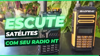 COMO ENCONTRAR OS SATÉLITES PARA OUVIR!