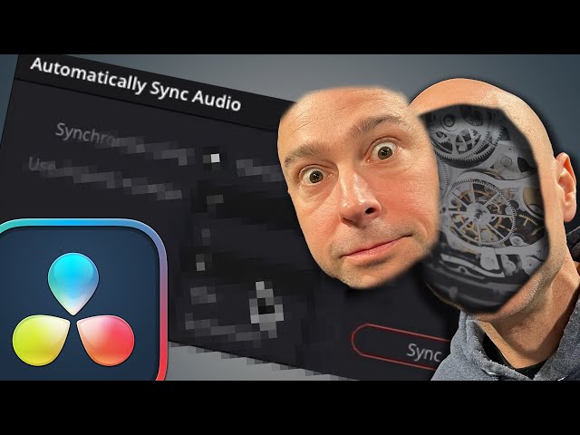 Syncing Audio Got a FACE-LIFT in DaVinci Resolve 19 | Quick Tip Tuesday! class=