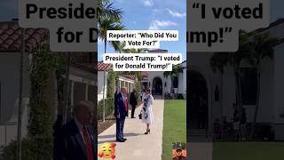 President Donald Trump & First Lady Melania Trump