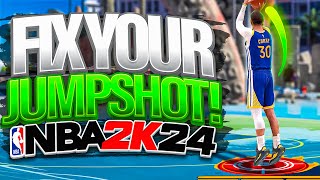 How to FIX YOUR JUMPSHOT in 5 Easy Steps - NBA 2K24