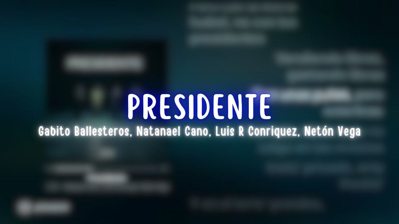 Gabito Ballesteros, Natanael Cano, Luis R Conriquez, Netón Vega ...