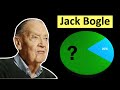 JACK BOGLE PORTFOLIO // John C Bogle Founder of Vanguard Portfolio Revealed!