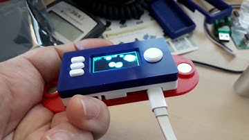 Garatronic basic Raspberry Pi zero enclosure with OLED display cap