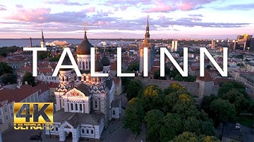 TALLINN, OLD TOWN, ESTONIA (4K) #estonia #tallinn #oldtown #drone #4k #sunset