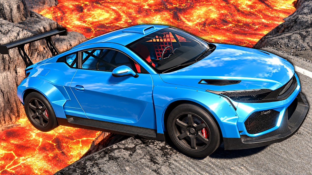 Can I Survive EXTREME ROADS in BeamNG?