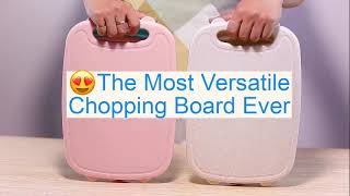 Multi Function Chopping Board - Multi-Function Cutting Board, Kitchen Board, Board Stacking Board