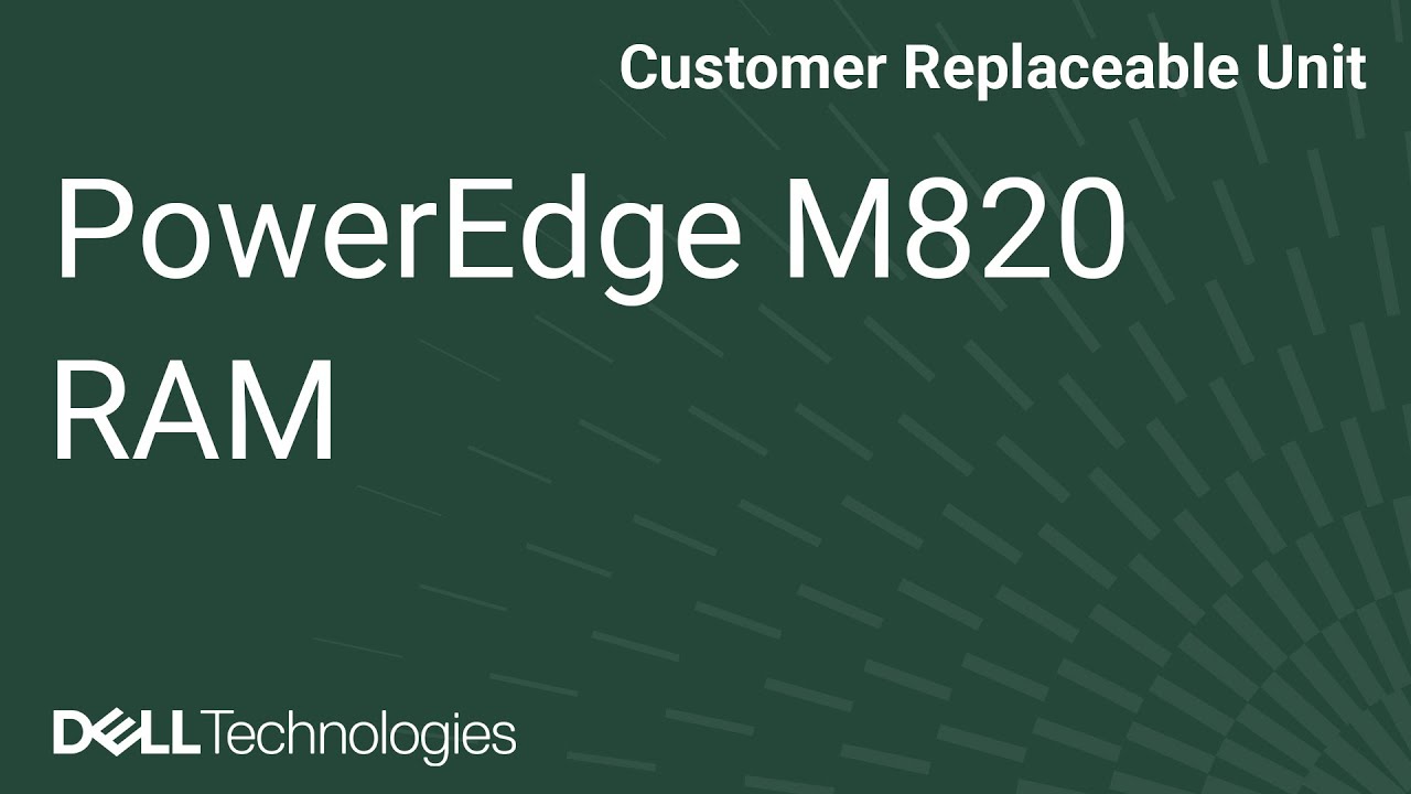 PowerEdge M820 : RAM