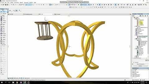Archicad tutorial: how to make a side table
