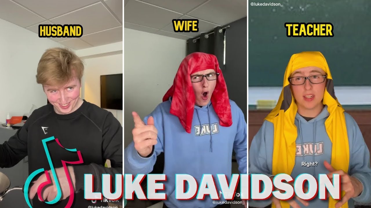 Luke Davidson Funny Tik Tok Videos | Best Skits of Luke Davidson 2022