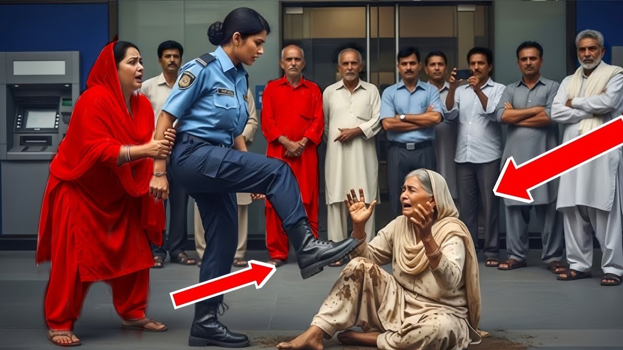 DM की माँ जब पैसा निकालने बैंक गई तो भिखारी समझकर स्टाप ने लात मारा,फिर जो हुआ..| #hearttouching