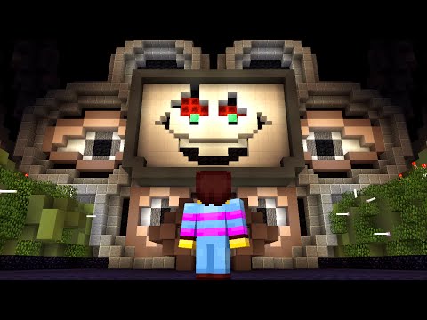 Undertale Genocide ending w/ Sans boss fight Minecraft Map