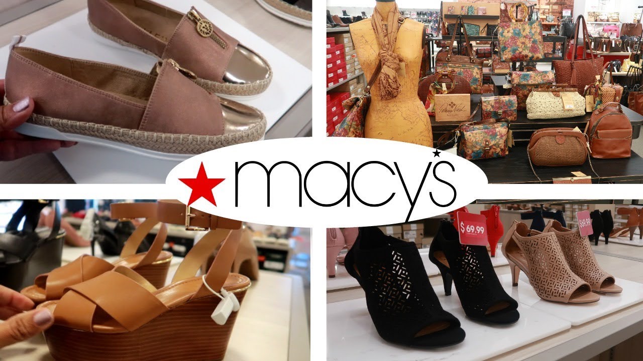 MACY'S SHOE SHOPPING/ COME WITH ME + BONUS CLIP - YouTube