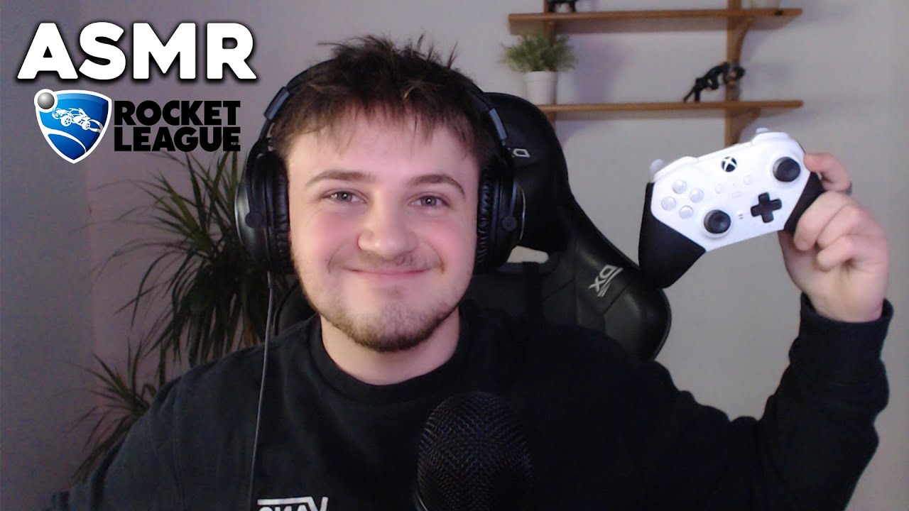 ASMR GAMING - SUR ROCKET LEAGUE (vroum vroum)