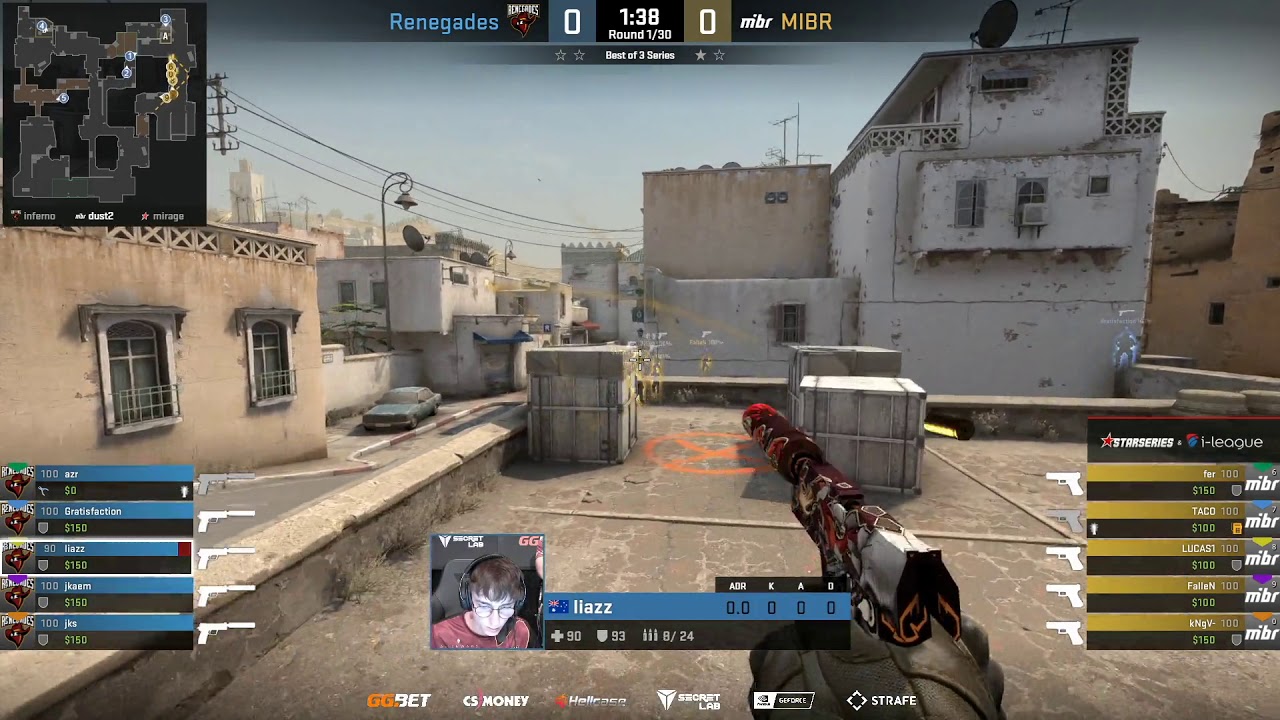 CS:GO - Liazz Smoky 2 1 taps - YouTube