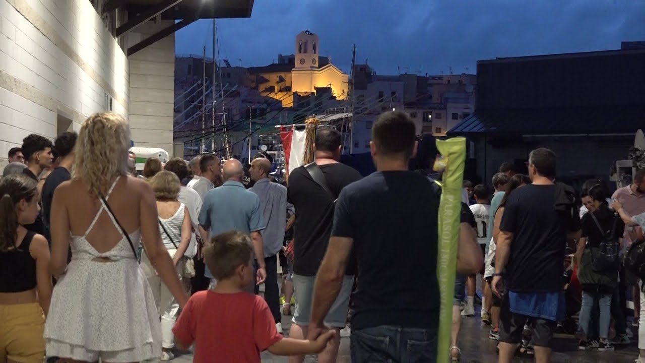 Festes Sant Pere a L'Ametlla de Mar: Pocessó i focs