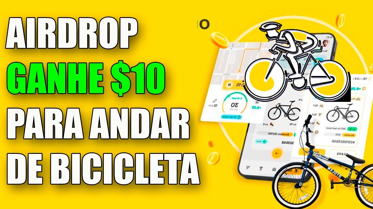 AIRDROP BIKEEM GANHE 1000 FAT TOKENS ($10) “GRÁTIS” PARA ANDAR DE BICICLETA