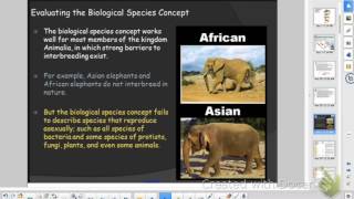 AP Ch 17, P1, How new species evolve - Species definition