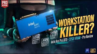 Intel Arc Pro B70 Review: The 32GB VRAM Beast!