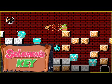 Solomon´s Key. Arcade y NES. Una gozada complicada. - YouTube