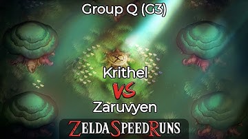 ALTTP Randomizer Challenge Cup 2021: Group Q - Krithel vs. Zaruvyen (G3)