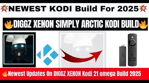 🔥 Best Kodi Omega Build 2025 - DIGGZ XENON SIMPLY ARCTIC KODI BUILD | Fully Working Build on Fire TV