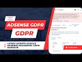 How to Create a GDPR Message in AdSense | GDMR Message कैसे बनाये in Adsense #adsense #digital