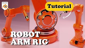 Welding Robotic Arm Rig in Blender 3.5 | Blender Tutorial