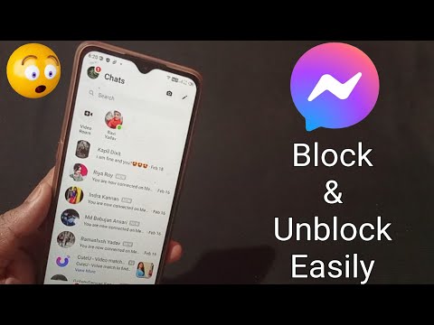 ভিডিও: আমি কিভাবে Facebook মেসেঞ্জারে বার্তা ব্লক করব?