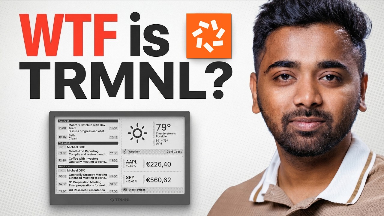 What is TRMNL? | Building My First TRMNL Plugin (GitHub Charts ...