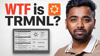 What is TRMNL? | Building My First TRMNL Plugin (GitHub Charts, Calendar & Focused Desk Setup)