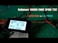 Voilamart 1000W Motor: Limited vs Unrestricted Speed – Watch the Difference!