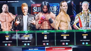 Aron Hein La Pyae vs HBK vs Edge vs Goldberg vs Cody Rhodes - WWE 2K24