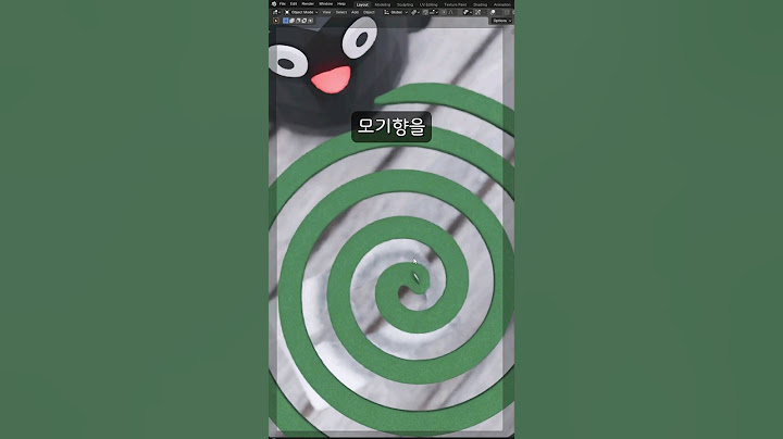 How to make a 3D Mosquito coil [Blender]