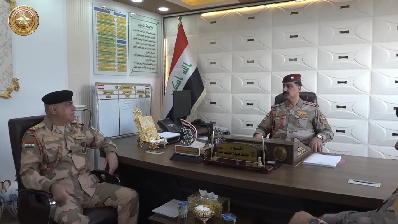 المفتشية العسكرية العامة تجري التفتيش التعليمي لمديرية الفحص والقبول