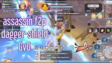[RAW] F2P ASSASSIN DAGGER-SHIELD GVG IS SO GOOOOD | ROX RAGNAROK X NEXT GENERATION