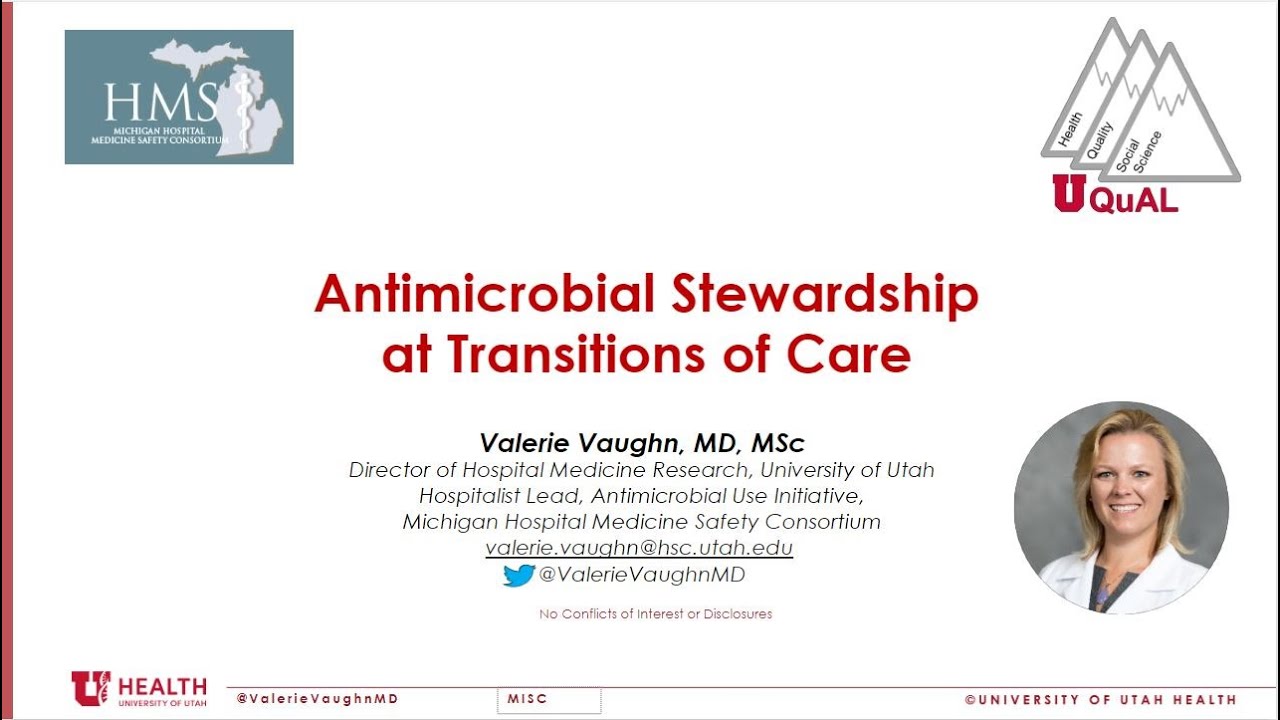 Antimicrobial Stewardship at Transitions of Care