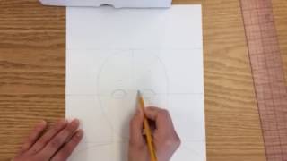 Self-portrait Outline part 1