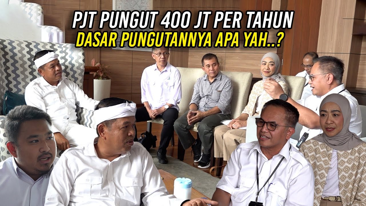 PJT PUNGUT 400 JT PER TAHUN | DASAR PUNGUTANNYA APA YAH?